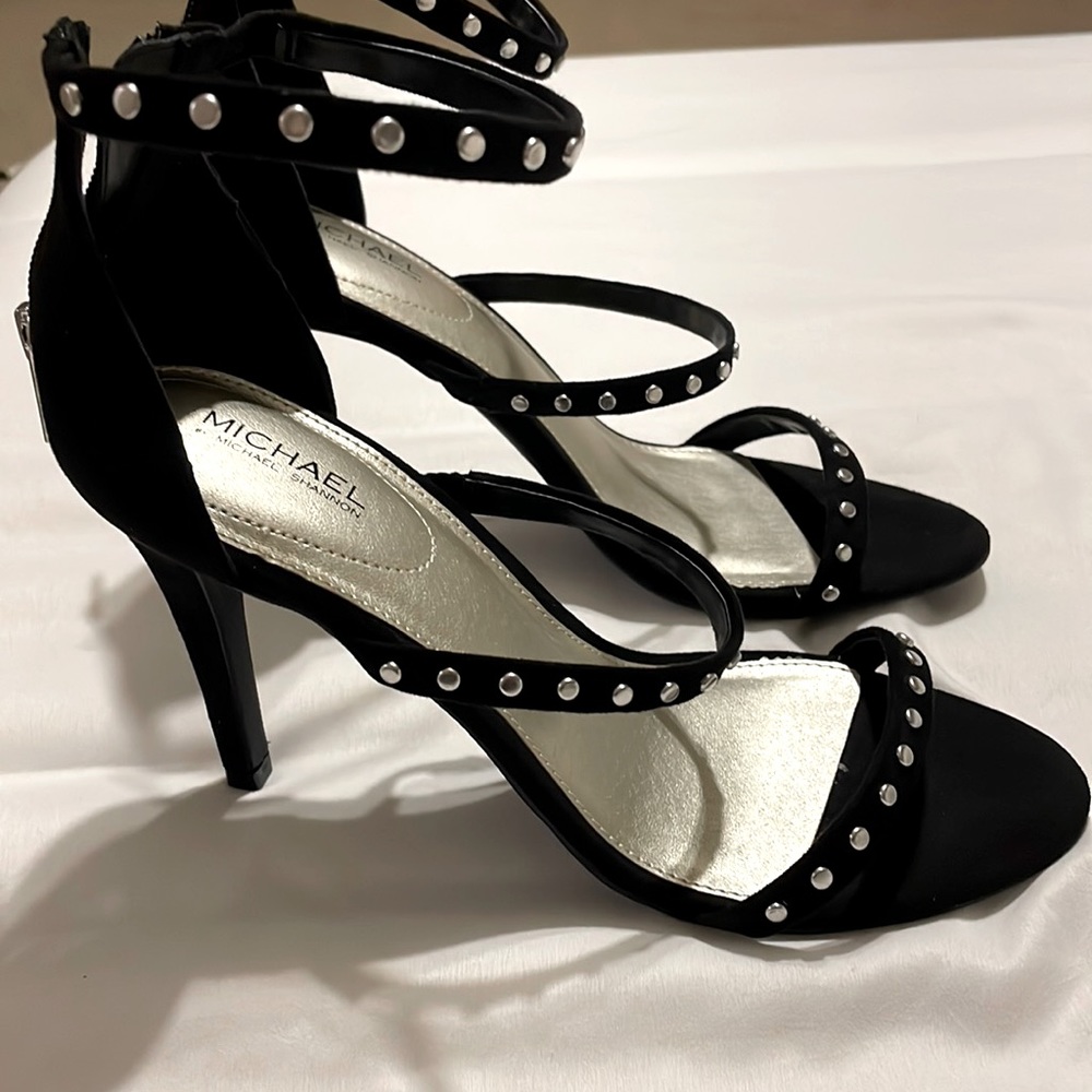 Black high heels